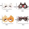 4 Pieces Halloween Glasses Frame Costume Eyeglasses for Halloween Party Supplies