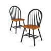 Autumn Lane Windsor Solid Wood Dining Chairs, Set of 2