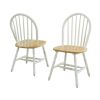 Autumn Lane Windsor Solid Wood Dining Chairs, Set of 2