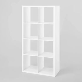 8 Cube Organizer -external upset (Color: White)