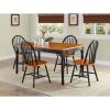 Autumn Lane Windsor Solid Wood Dining Chairs, Set of 2