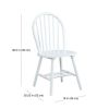 Autumn Lane Windsor Solid Wood Dining Chairs, Set of 2